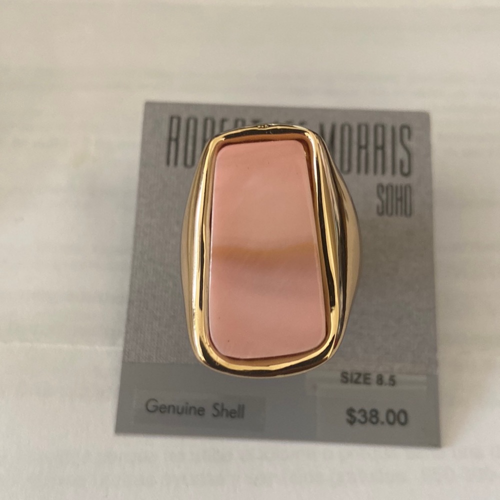 Robert Lee Morris Soho Shell Cocktail Ring